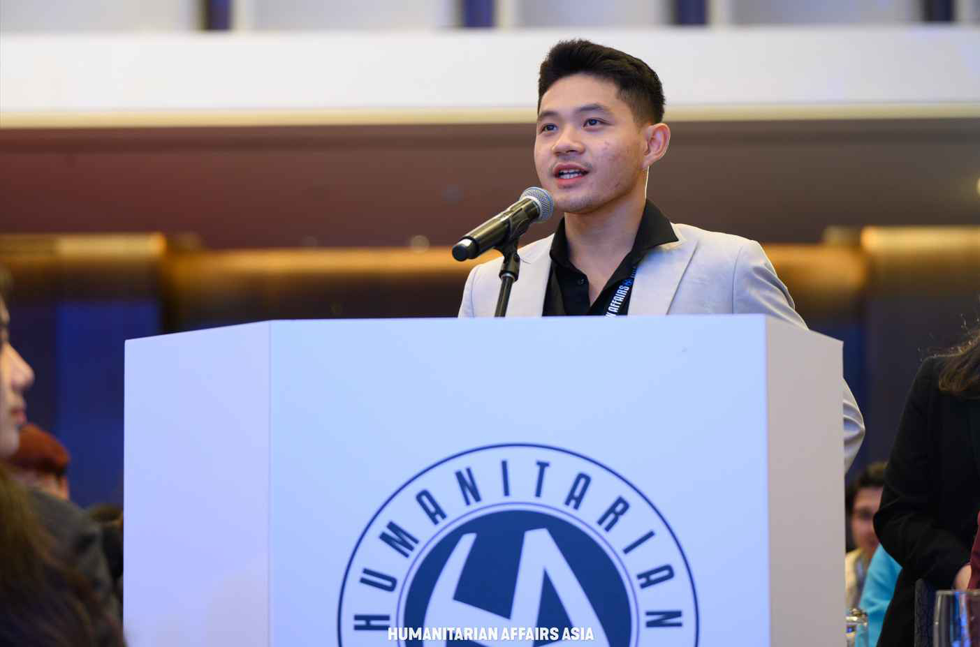 Dung shared his input on the role of emerging leaders in building a more sustainable future. 