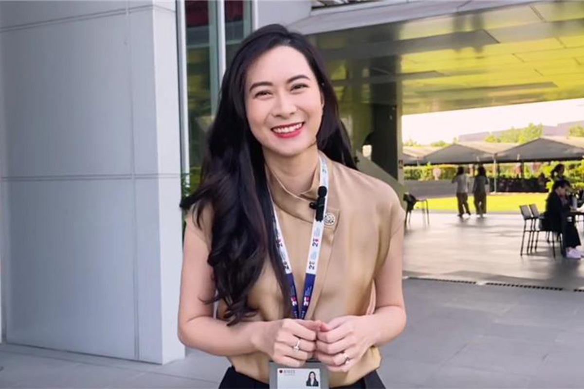 Sample CV section featuring work-integrated learning information