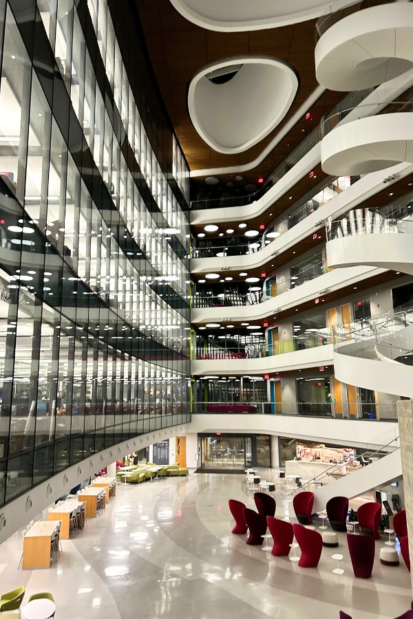 Inside Northeastern’s EXP building, where bold ideas are transformed into real-world innovations through experiential learning. 