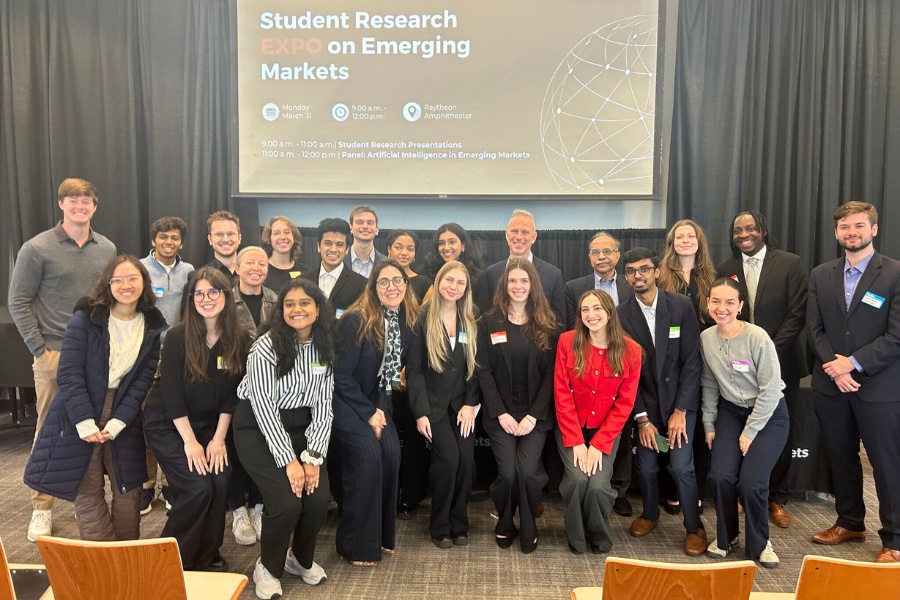 Attending the CEM Student Research Expo, where I explored the role of AI in emerging markets and connected with inspiring global minds from Northeastern students, lecturers and industry leaders.