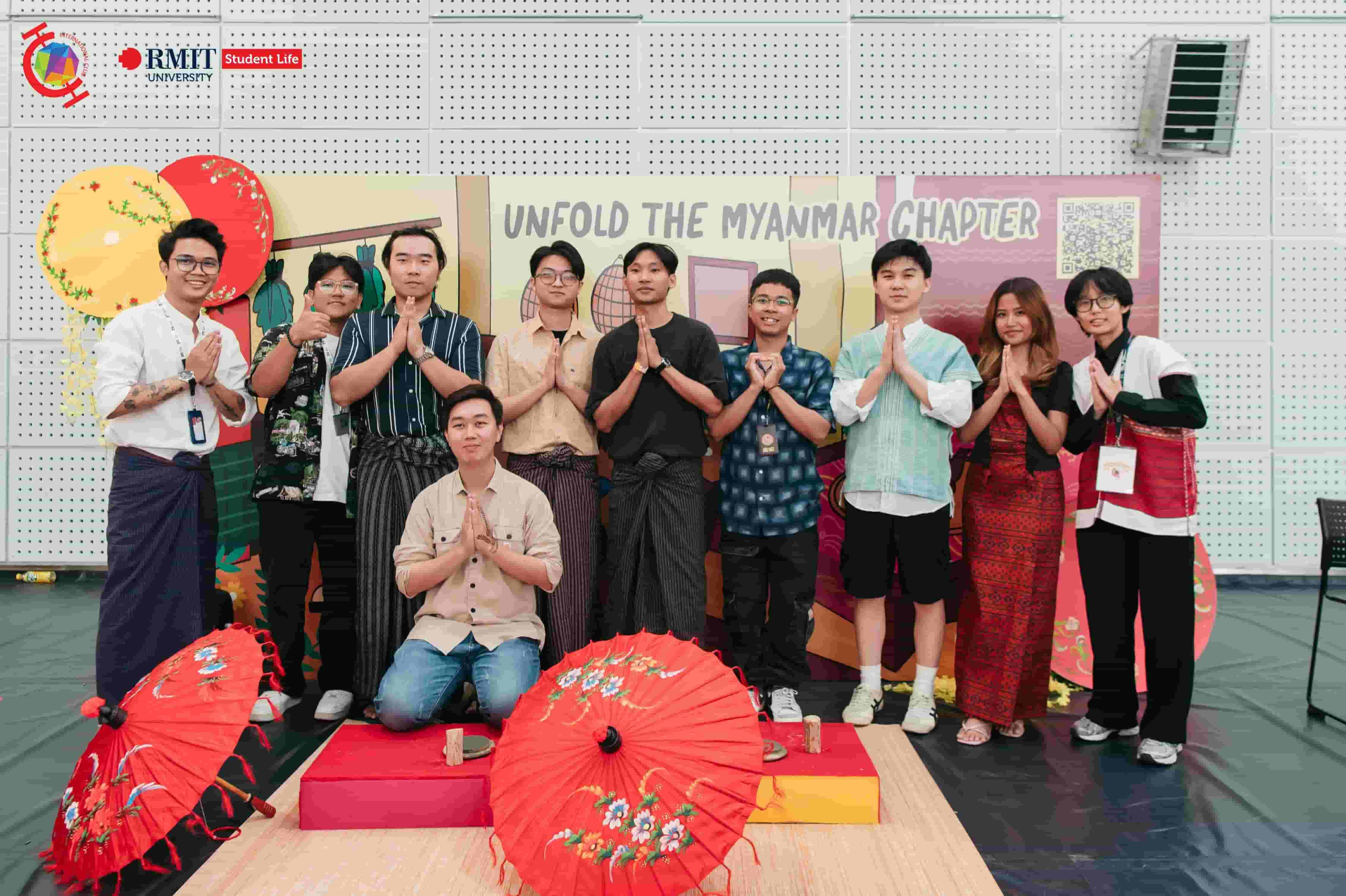 One of the other captivating booths was the Myanmar stop. 