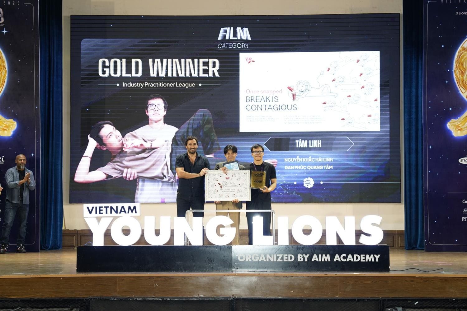 Team Tam Linh, Gold winner, Film category - Industry Practitioner League 