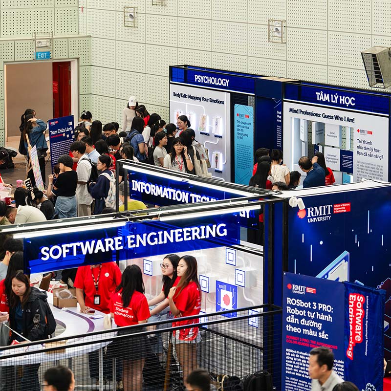 Experience day SSET booths