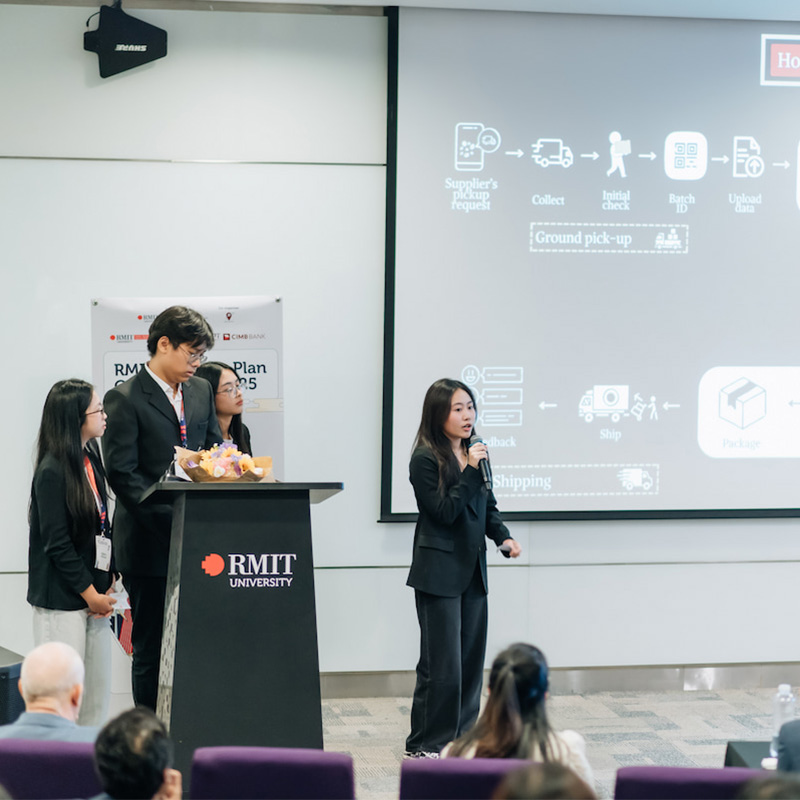 RMIT Business Plan 2025 moment