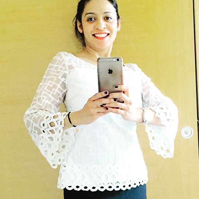 An event participant wears a shirt that was made in three hours (Source: Instagram).