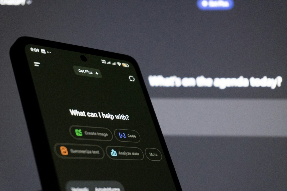 ChatGPT app on smartphone