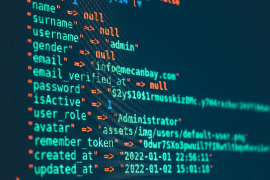 Coding lines on screen