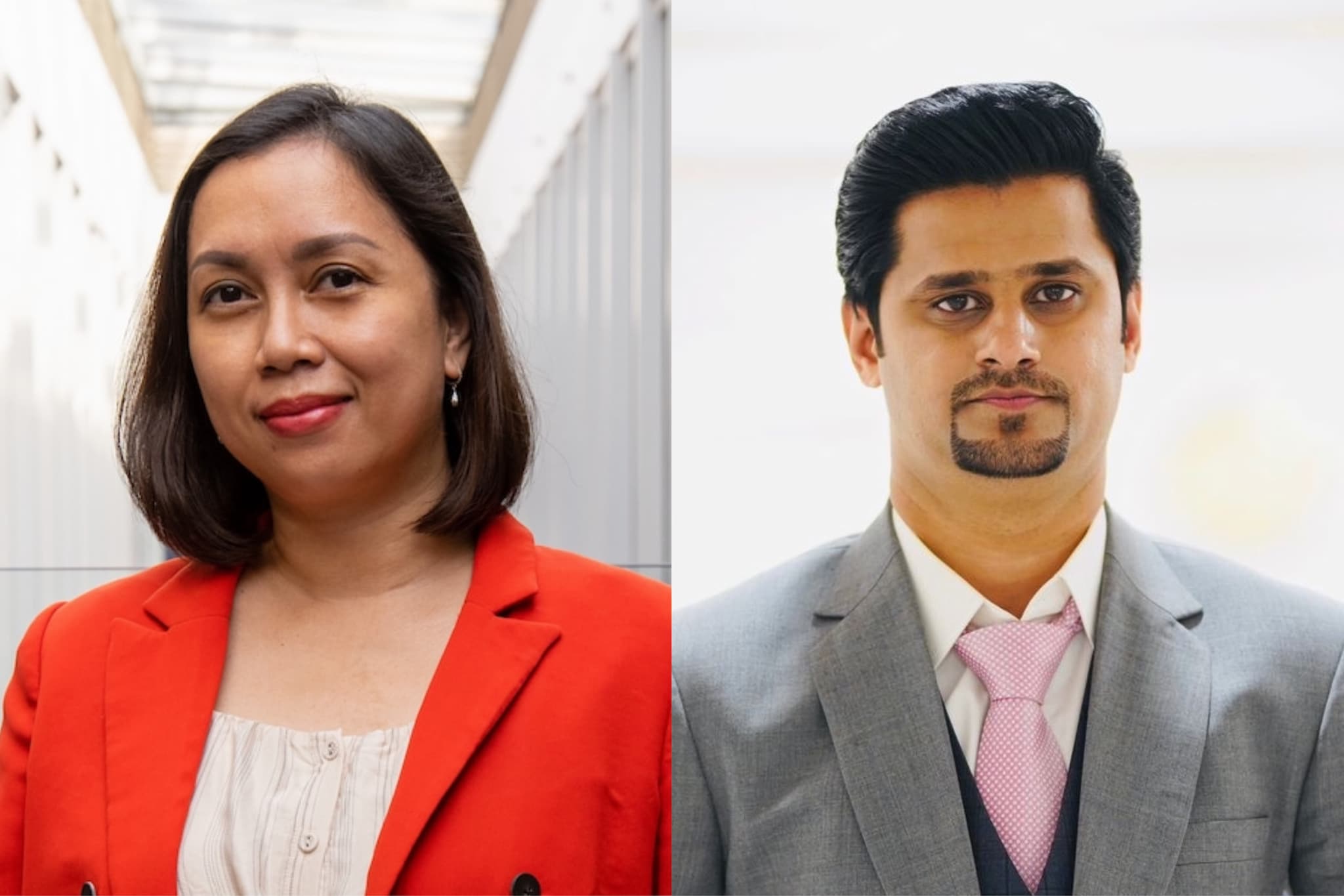 Dr Alrence Halibas (left) and Dr Umair Akram (right), RMIT senior lecturers in the Digital Marketing program 