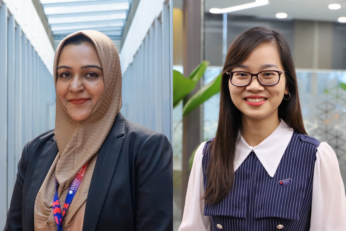 Tiến sĩ Fiza Qureshi và Tiến sĩ Đào Lê Trang Anh