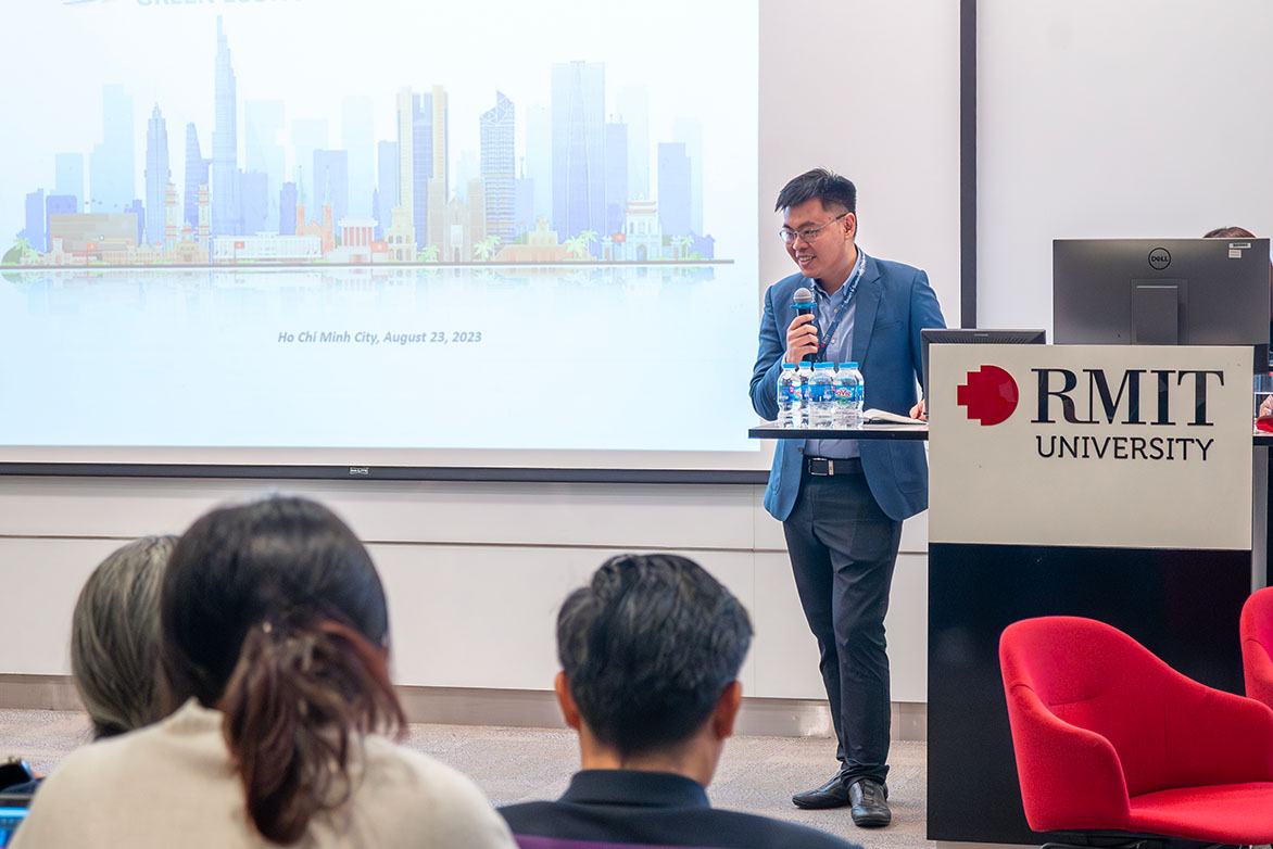 According to Dr Vu, Ho Chi Minh City needs societal resources from various forms to implement green economy.