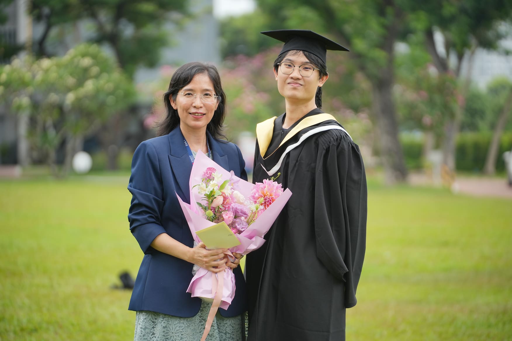 Dr Truong Thuc Tuyen (left) and Doan Anh Thang (Image: RMIT)