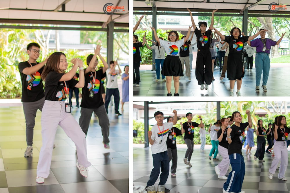 R-Doore You flash mob on the Saigon South campus.