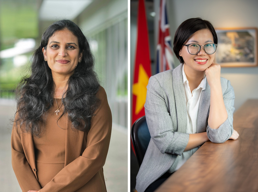 Dr Greeni Maheshwari and Ms Pham Thanh Hang