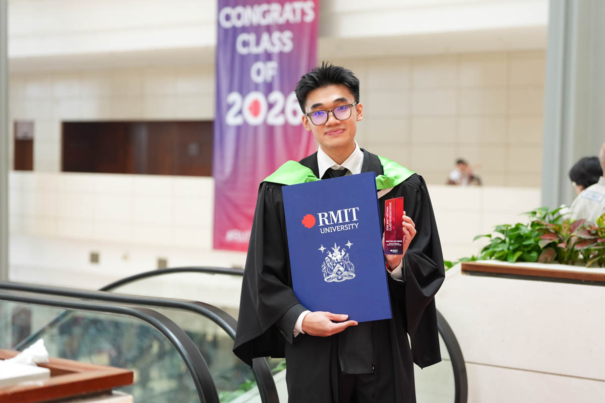 Nguyen Chi Nghia at Graduation