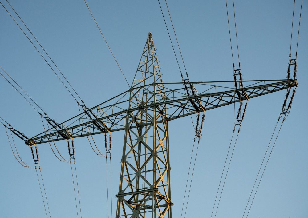High-voltage power tower