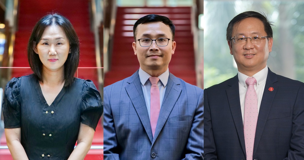 Portrait photos of the three RMIT lecturers in the article