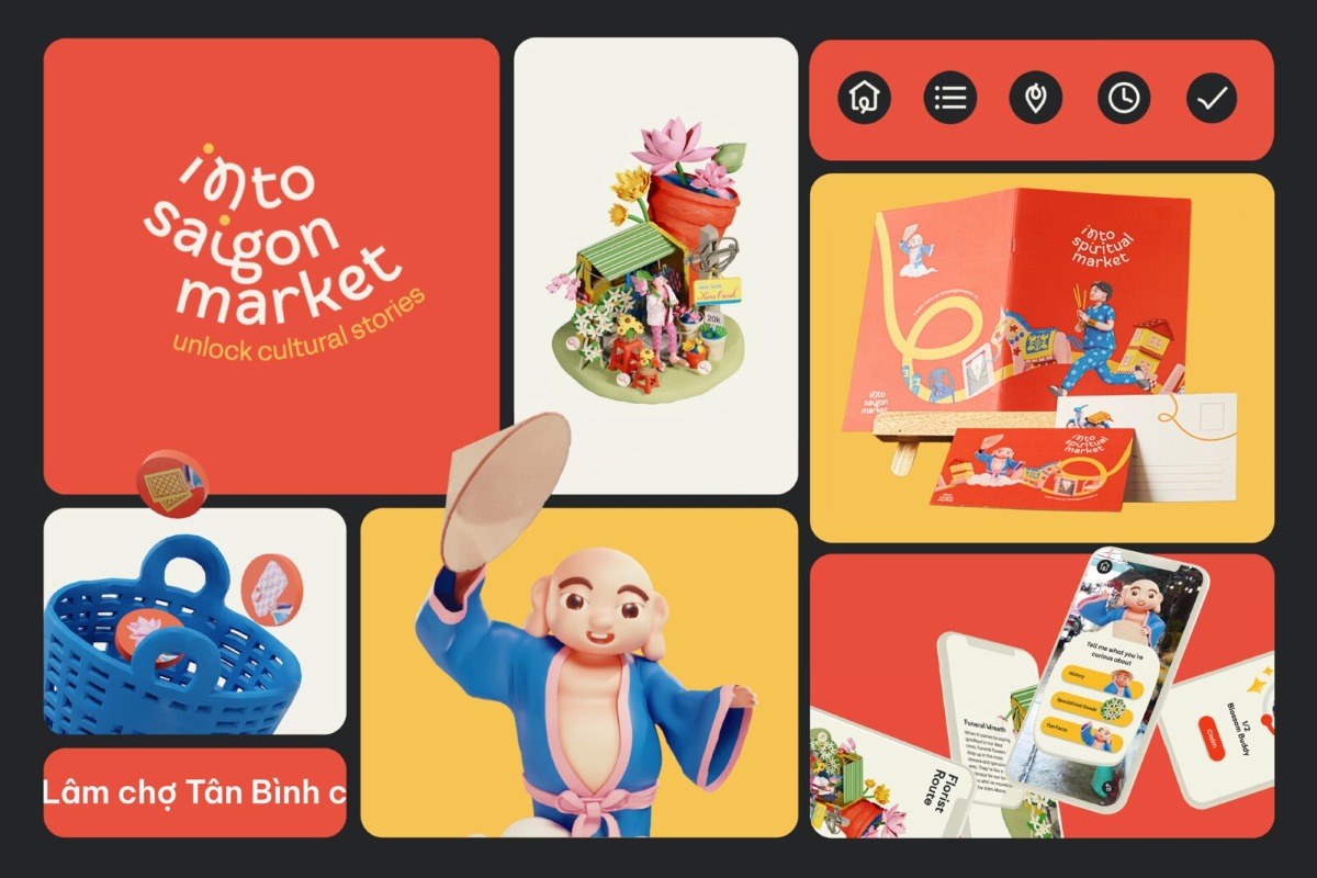 các chức năng của Into Saigon Market