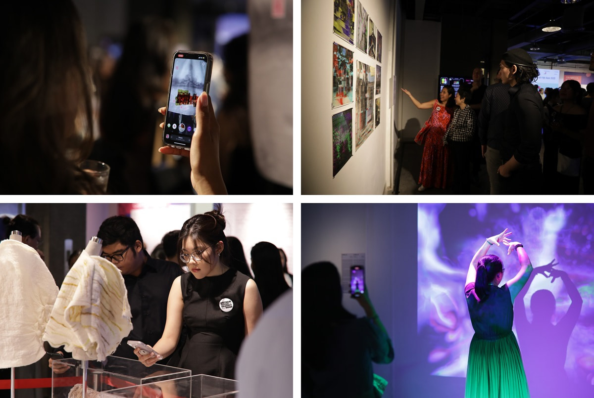 Triển lãm “Trí tuệ & Công nghệ” trong khuôn khổ VFCD 2023.