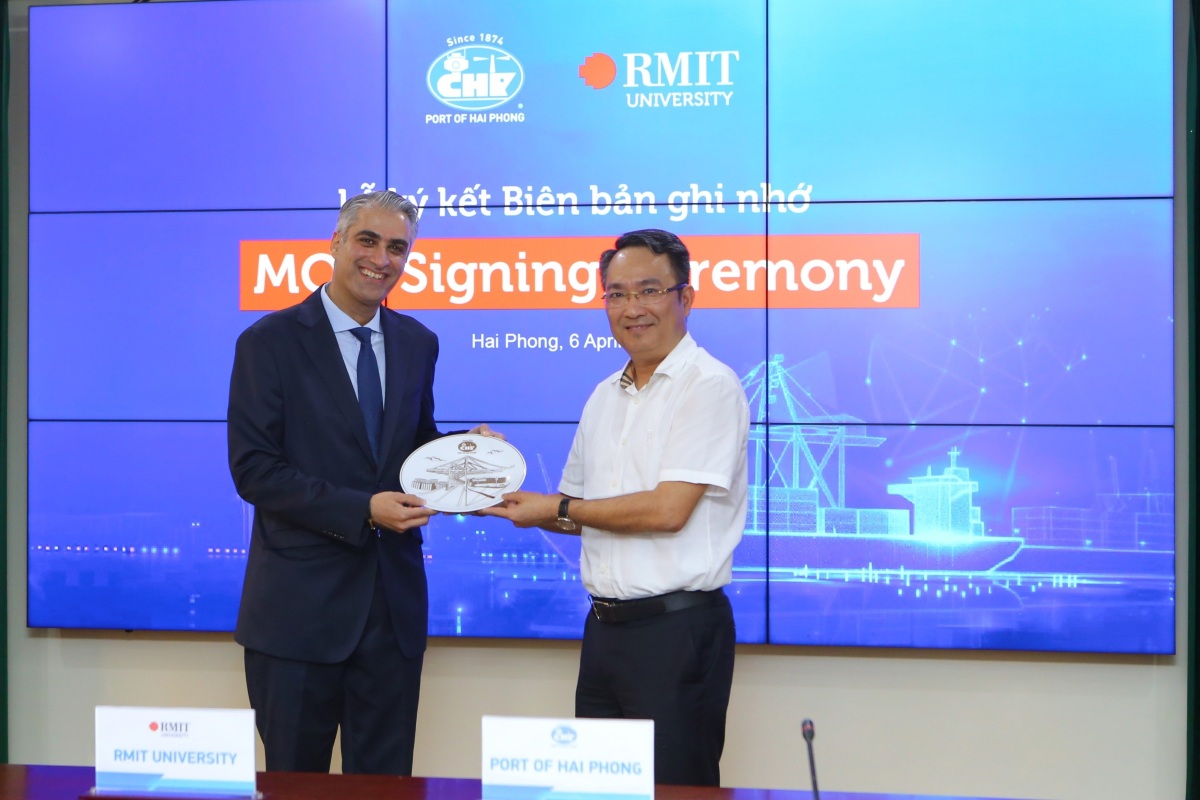 Two people posing for a photo