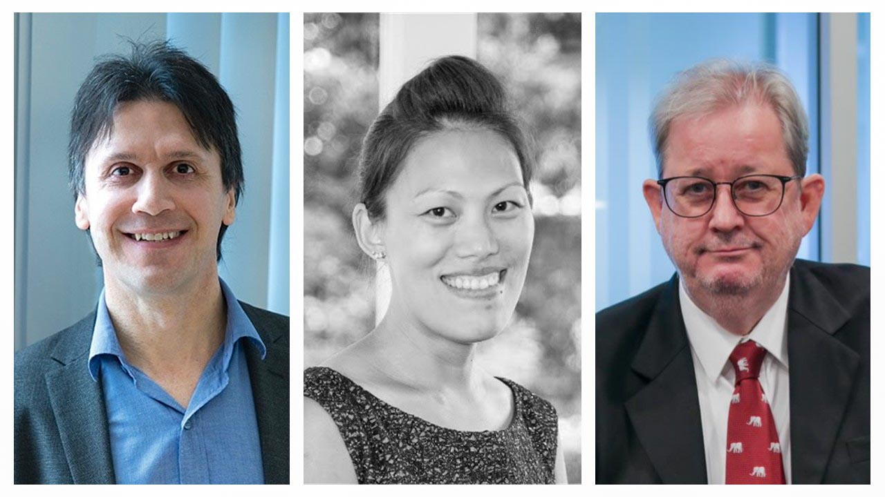 From left to right: Mr Denis Brunetti (President, Ericsson Vietnam, Myanmar, Cambodia and Laos), Ms Chau Ta (Executive Director - Legal Transactions, SC Capital Partners Group), Dr John Walsh (International Business Senior Program Manager, RMIT University).