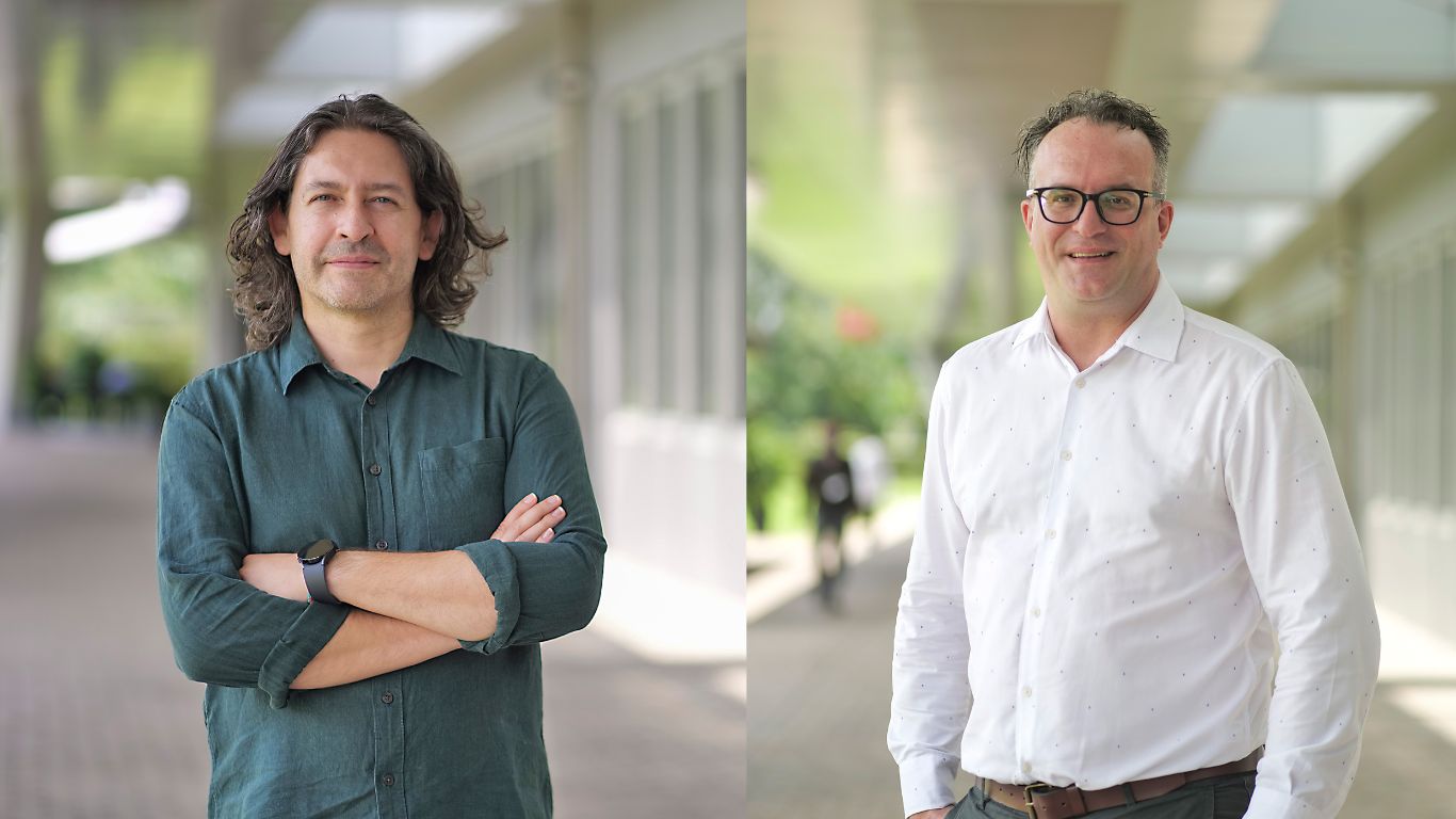 According to Ricardo Arce and Christian Berg, AI may enhance workflows but reduces critical reflection, it risks flattening visual culture and eroding authorship. (Photo: RMIT)