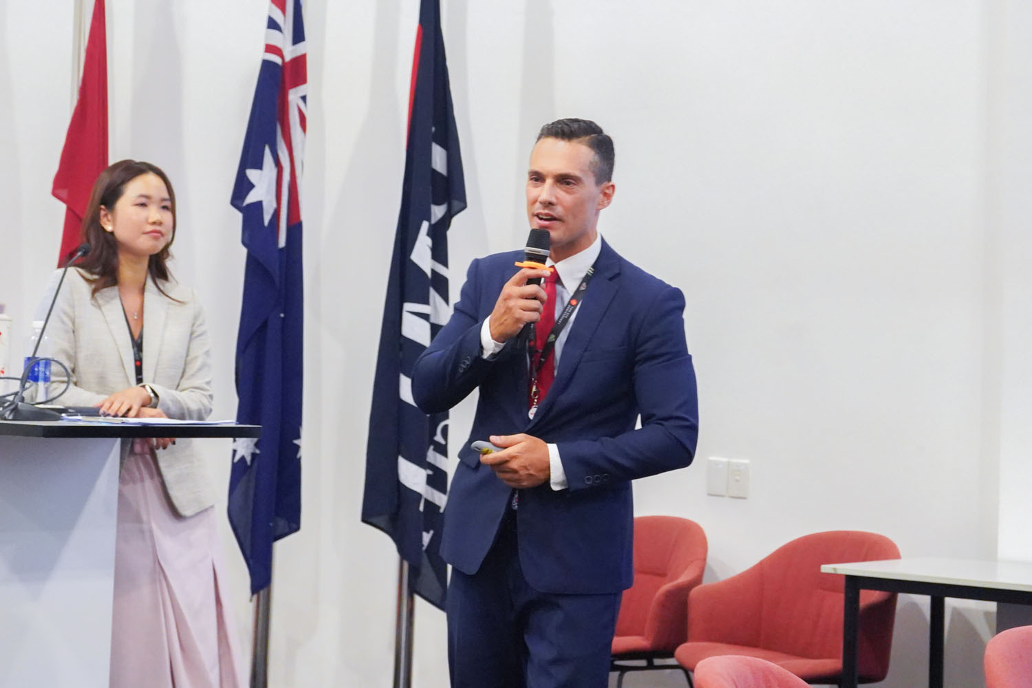 Dr Nuno F. Ribeiro, RMIT Vietnam, spoke at the event.