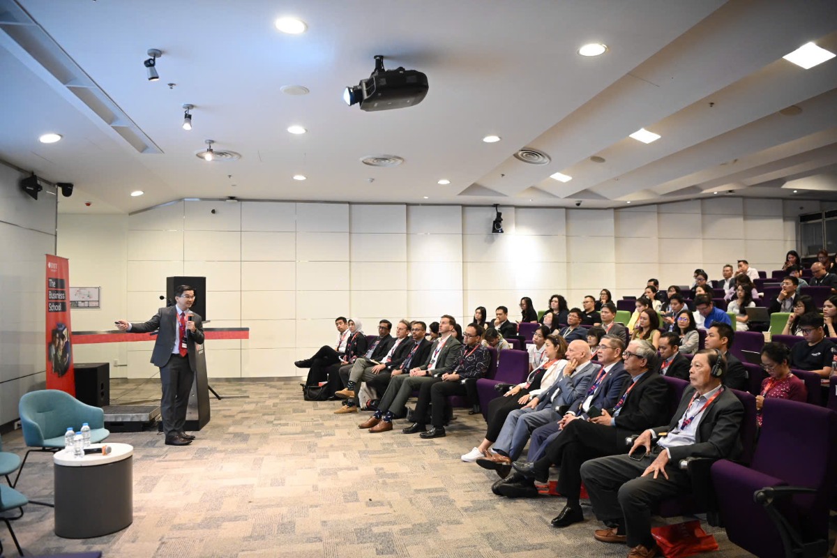 Professor Trung Nguyen, Interim Deputy Dean (Engagement and International) at RMIT Vietnam, highlighted ABTF 2025 as a “forum for action” connecting government, business, and academia. (Photo: RMIT) 