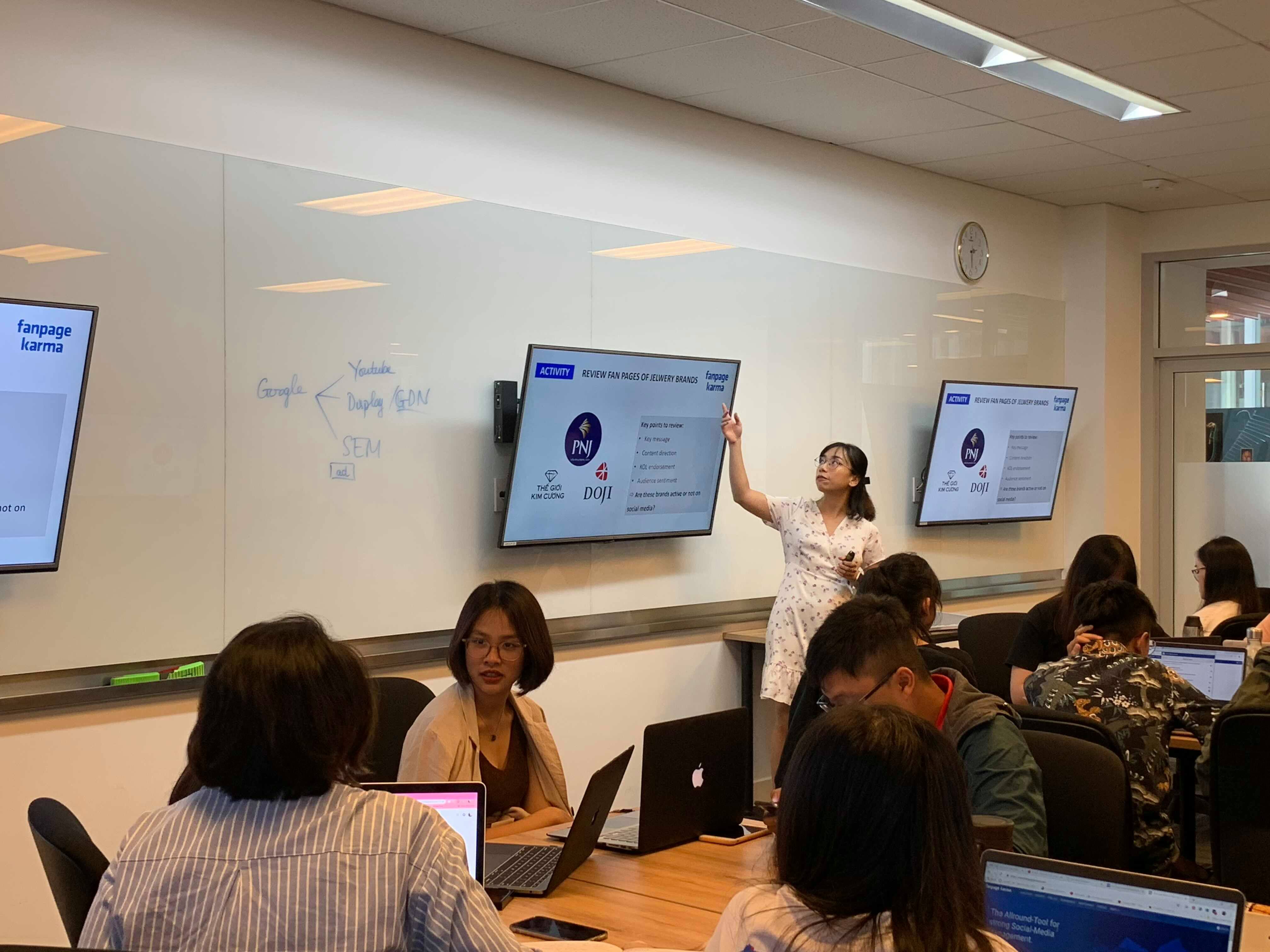 Thuy returned to RMIT as an industry expert to share tips and insights with current students.