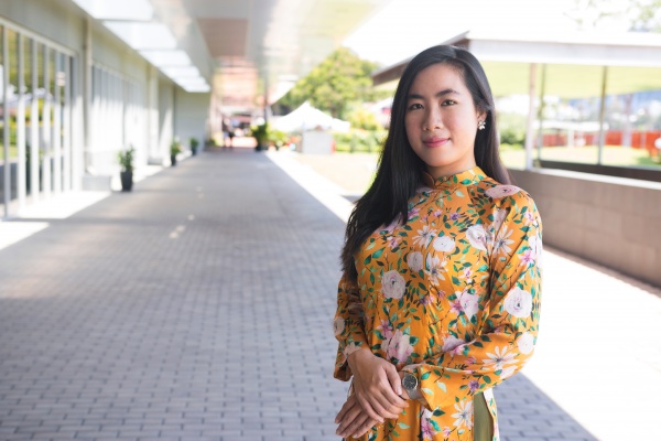 Le Nhat Huyen, a recent RMIT Vietnam graduate with a Bachelor of Business (International Business), has gained global experience through student conferences and summits.