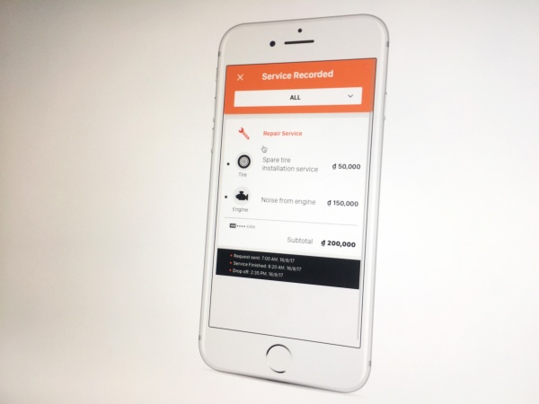 The Pitbox mobile app, currently in its demo version, connects drivers and maintenance service providers.