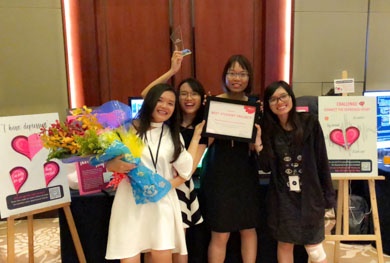 One of the five winning groups is SOUL, which produced a public awareness campaign on depression.