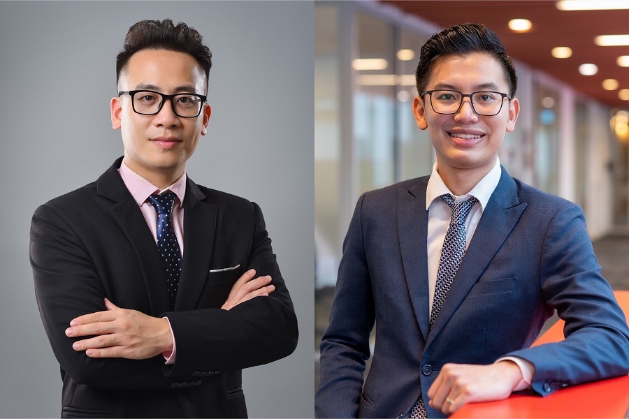 Mr Nguyen Viet Hoa (pictured left) and Dr Huy Pham (pictured right)