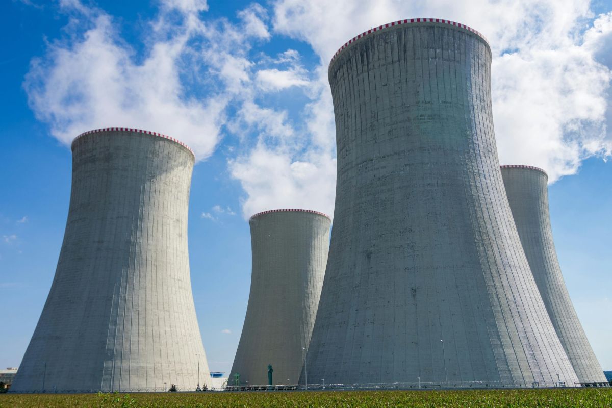 Nuclear power plant cooling unit