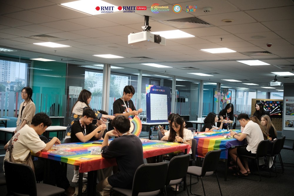 Students in workshop