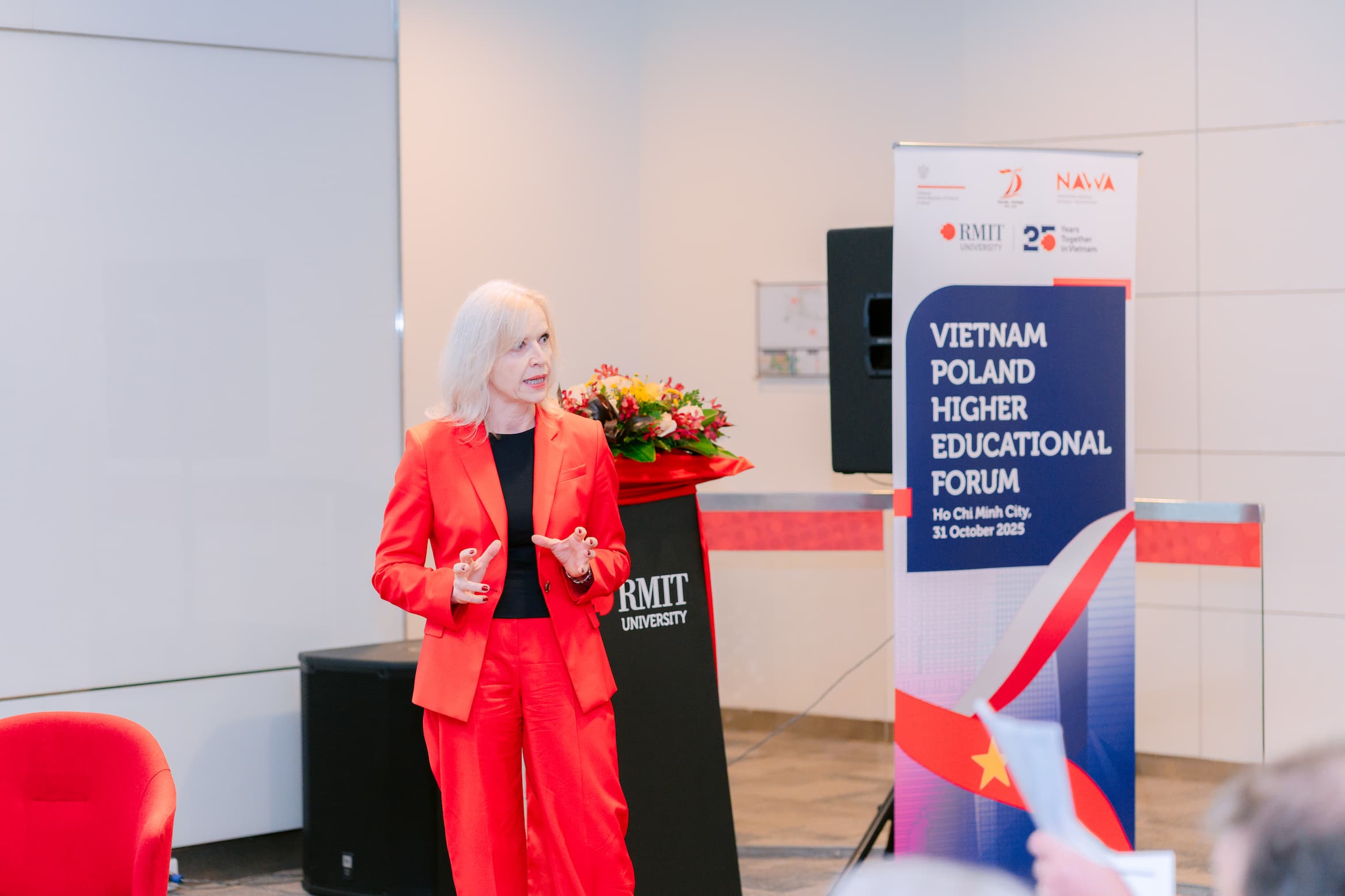 Professor Iwona Miliszewska, Dean of the School of Science, Engineering & Technology at RMIT Vietnam 