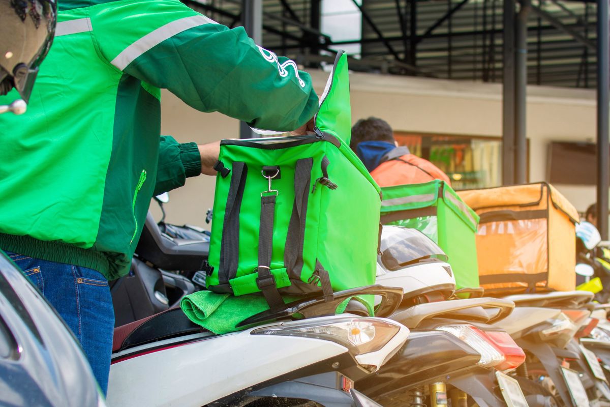 Ride-hailing delivery drivers