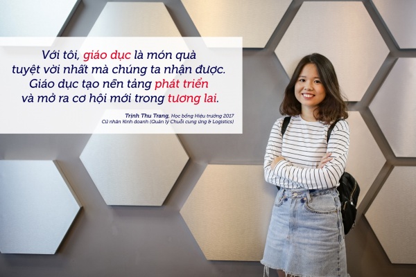 Sinh viên nhận Học bổng Hiệu trưởng và những dự định tương lai