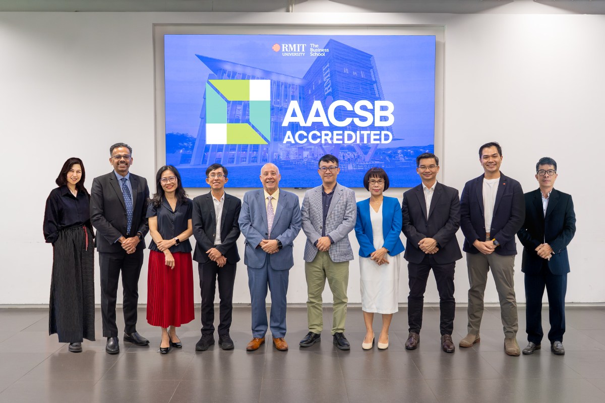 Members of the Executive Team of The Business School, RMIT University Vietnam (Photo: RMIT)