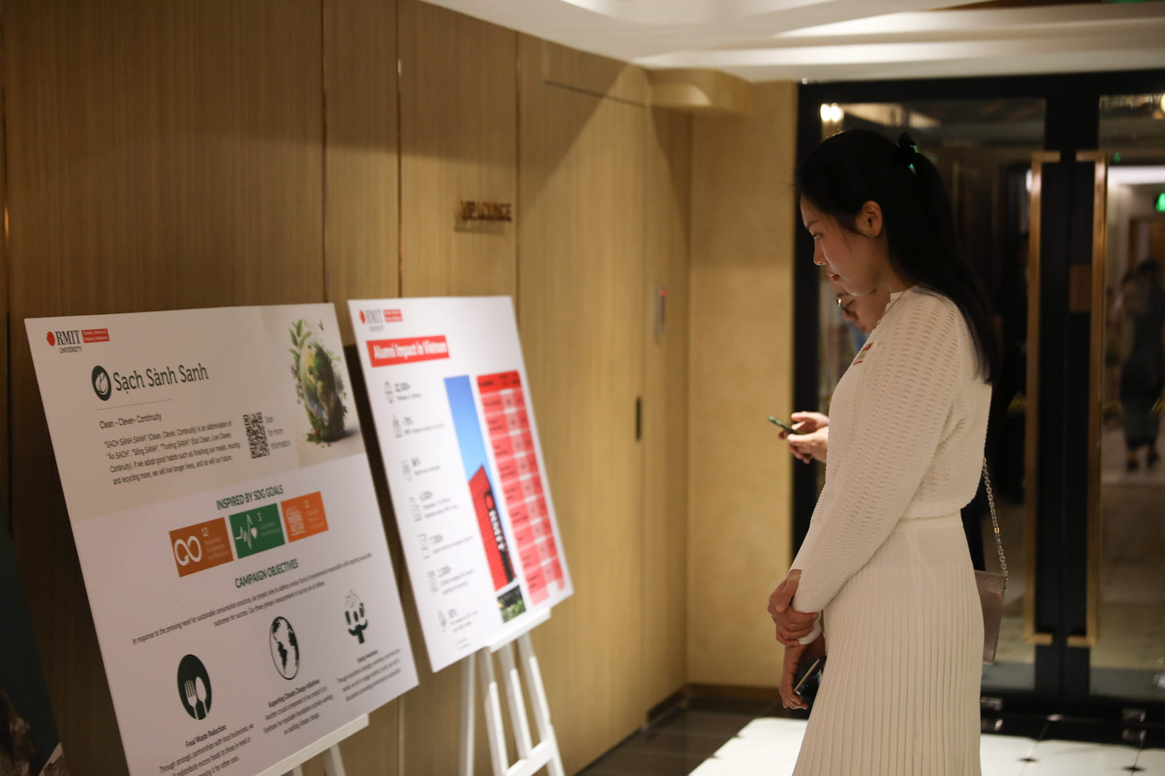 The campaign strives to raise awareness amongst both the RMIT community and the public on sustainability topics. 