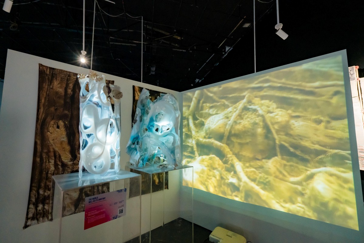 A work being showcased at the Living Exhibition