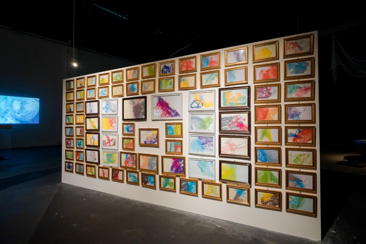 A work being showcased at the Living Exhibition