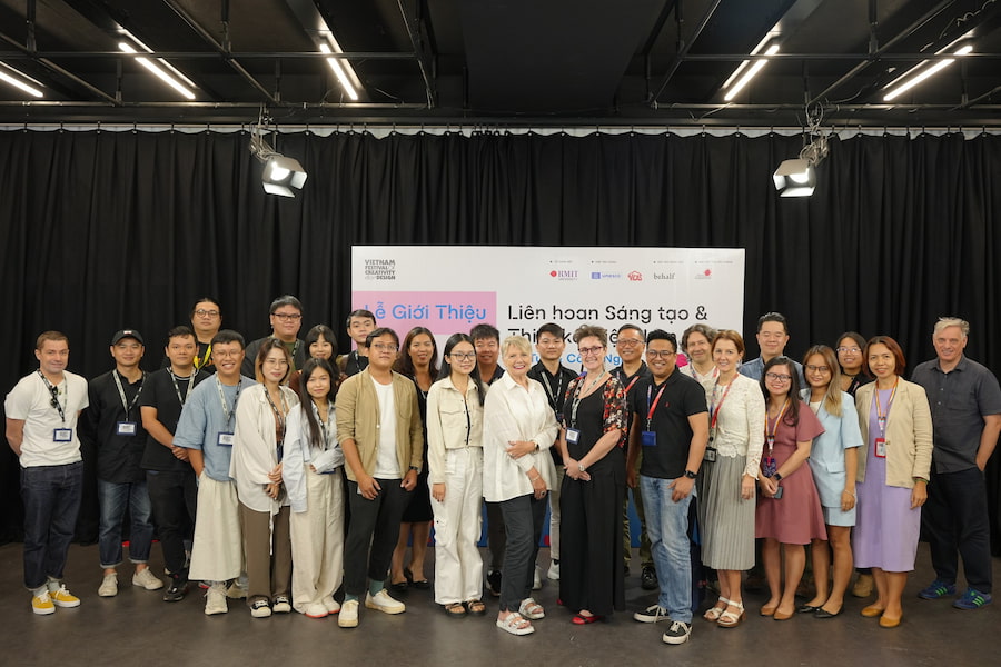 Organisers and delegates at the VFCD 2023 launch event in Ho Chi Minh City.