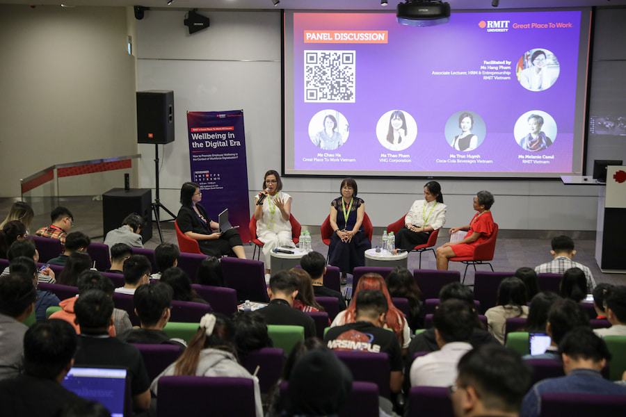 Panellists at the HR Forum