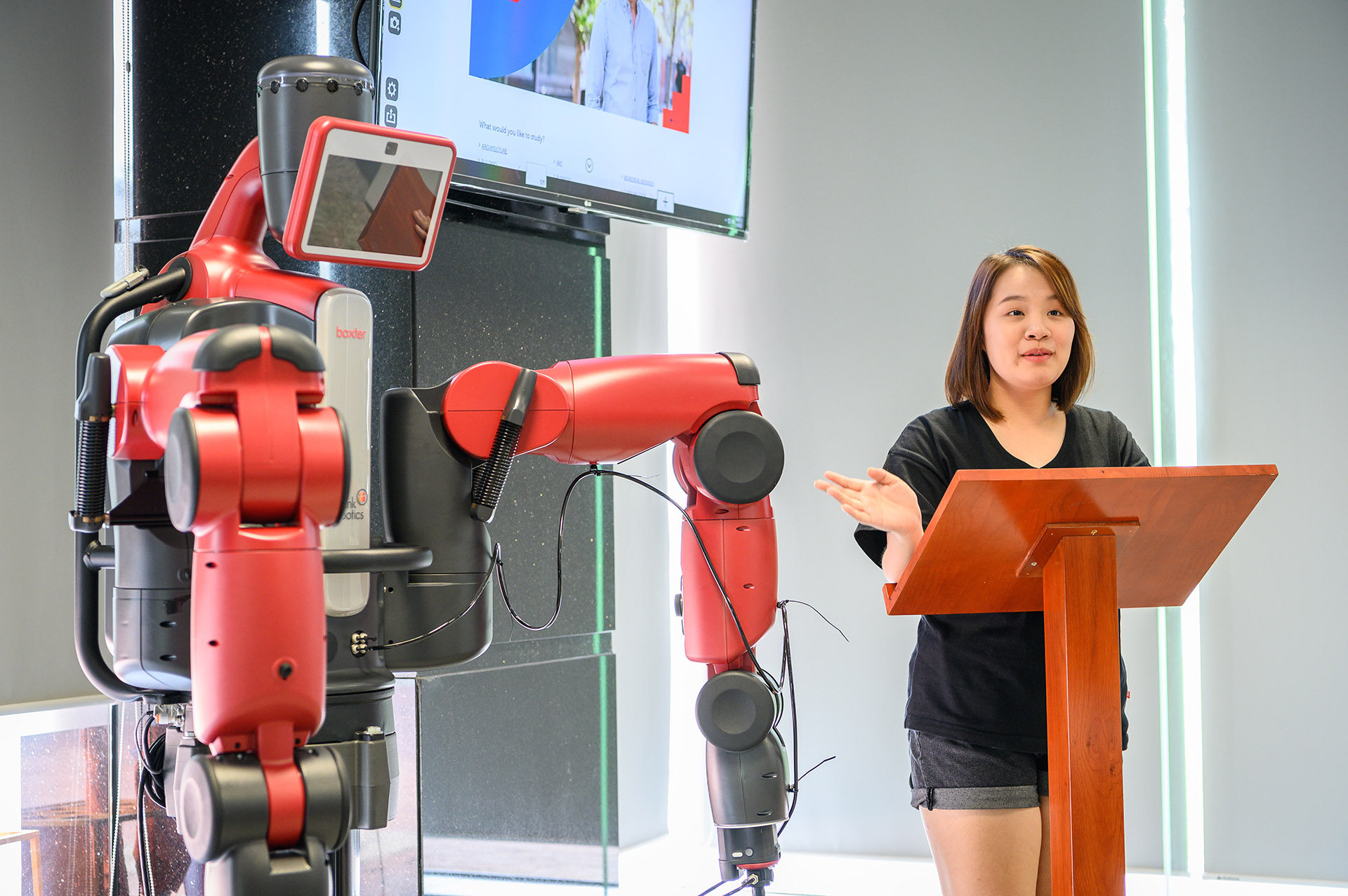 robotics engineering student presentation 