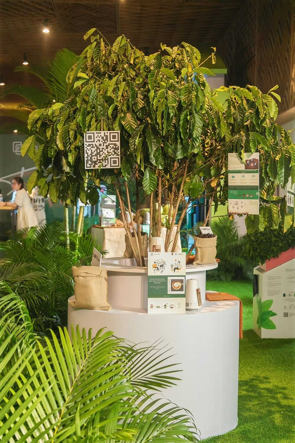 A display corner at the Faslink event 