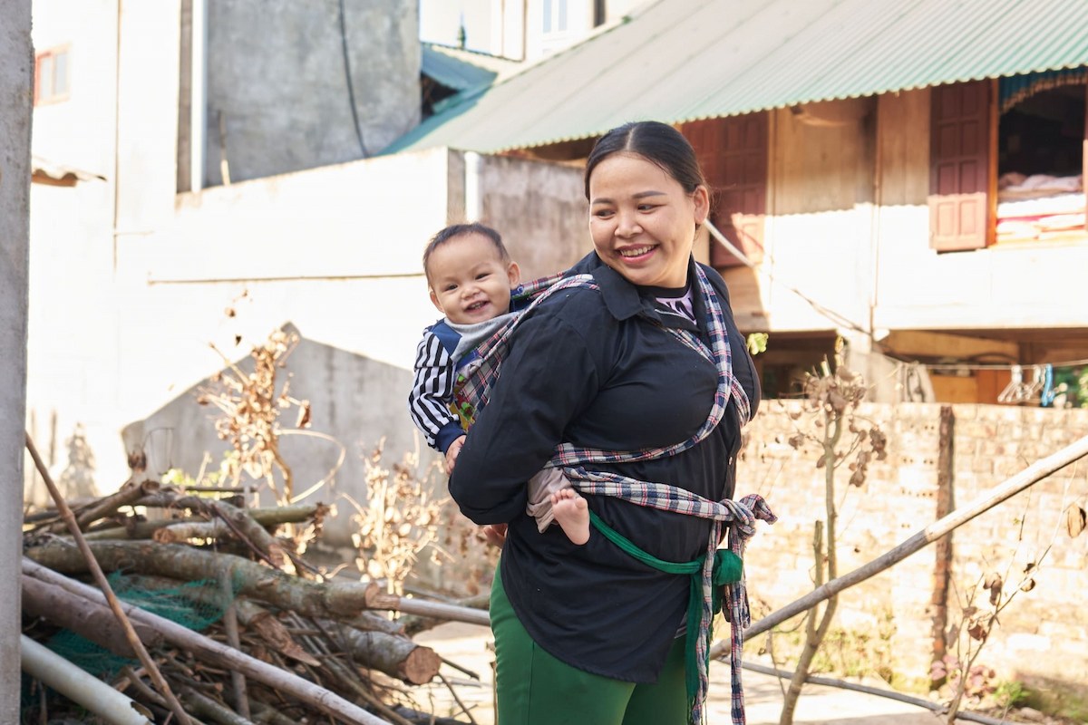 Women in mountainous area