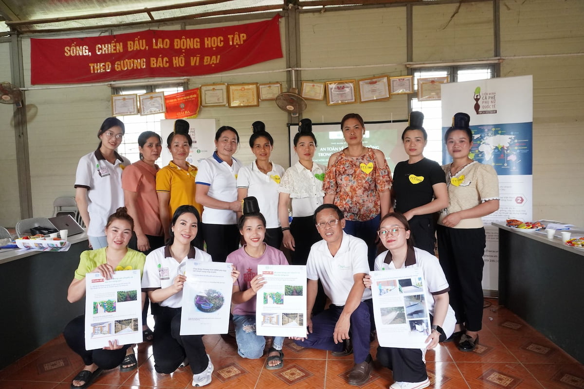 Empowering women coffee workers through workplace safety training