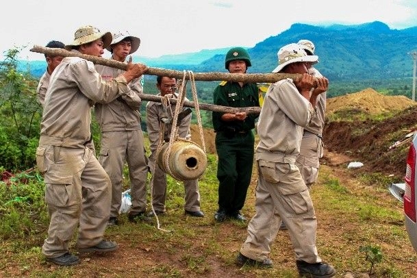 Norwegian People's Aid and local partners support explosive ordnance disposal in Vietnam