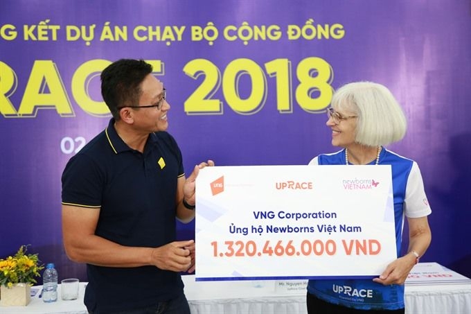 UpRace donate funding