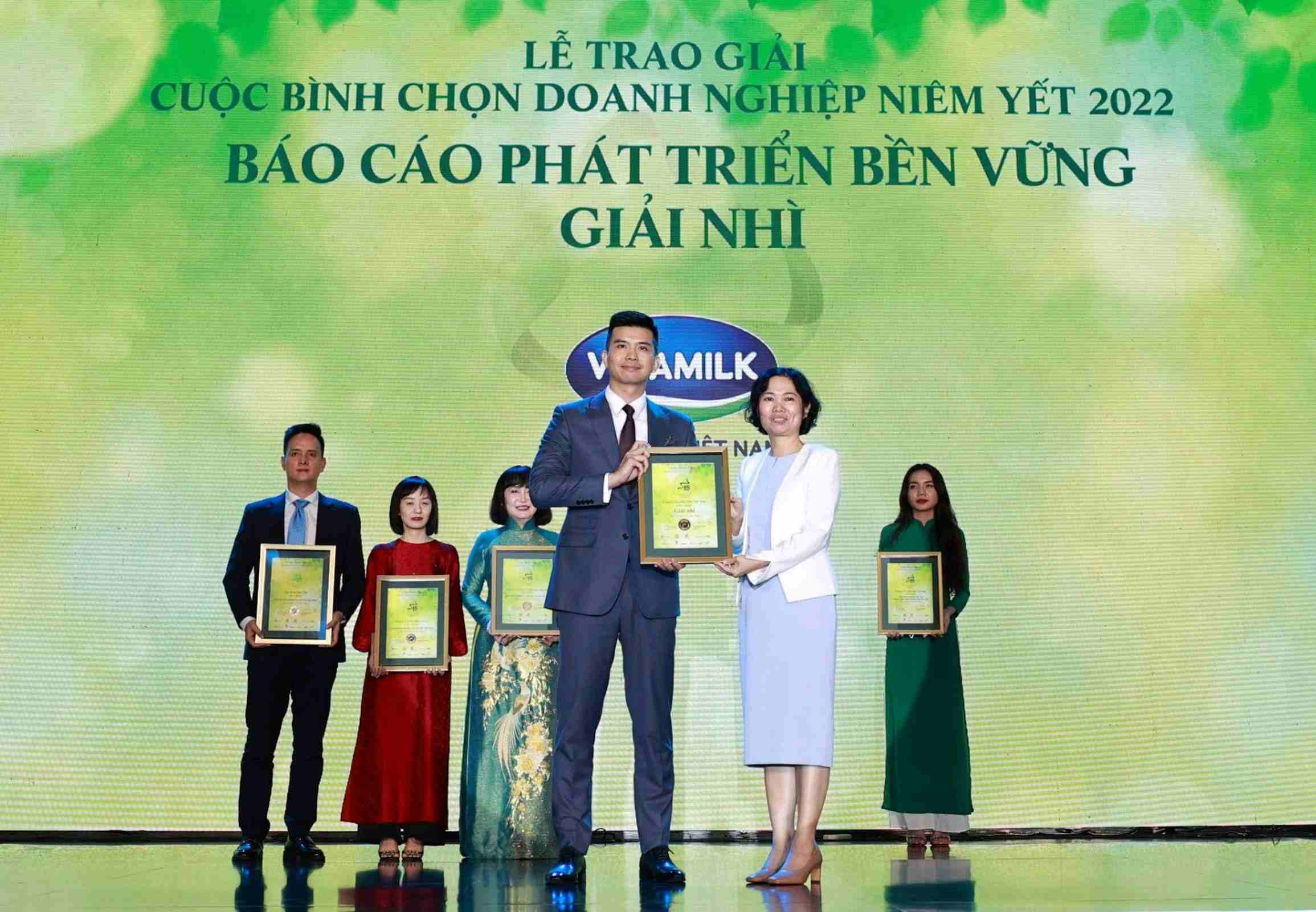 Vinamilk recognised for sustainable development report in 2022